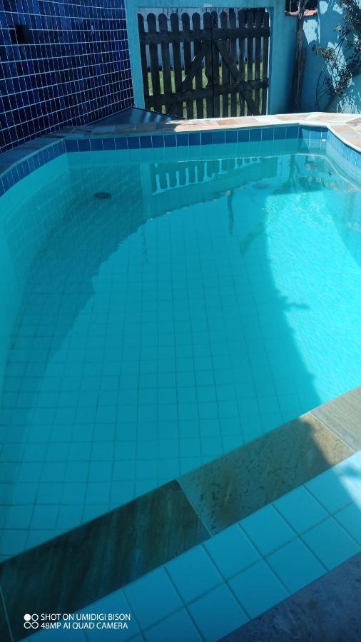 Casa com piscina , churrasqueira, Wi-Fi, em rua de Areia à 1km da praia, bairro sussegado, proíbido uso de som extremamente alto ideal para descansar Itanhaém Exterior foto